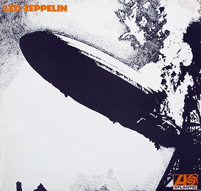 LED ZEPPELIN I - Self-Titled First Album (UK Release) album front cover vinyl record